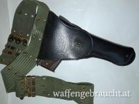 Pistolenholster der US Army für  Pi 1911  und Web-Gürtel
