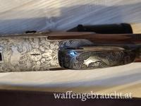 BBF Ferlach Luxus Gravur 6,5x57 und 16/70 Schwenkmontage Swarovski 3-9x36 Absehen 4
