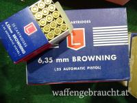 50 Patronen 6,35 mm - Lapua / FN / RWS