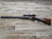 Gebr. Kupfer Dresden Bockbüchsflinte Kal. 8x57JR - 16/65