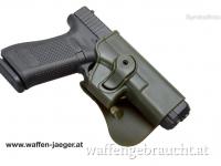 Set Holster und Magazinhalter für Glock 17 & Glock 19 Grün