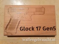 Holzschild Glock 17 Gen5