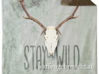 Stay Wild Wohndecke 100x140
