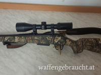 Kugelrepetierer mit Zielfernrohr u. Schalldämpfer