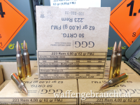 ''Einsatzmunition'' .223 Rem GGG 62gr in der M2A1 Box 1000 Stk.
