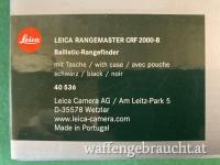 LEICA Ballistic Rangefinder CRF 2000-B