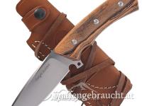 Viper Gianghi Bocote Jagd und Outdoormesser mit hochwertige Lederscheide