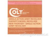 Original Colt Revolver Anleitung 