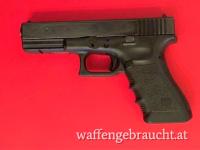 Pistole Glock17 Gen 3, Kal. 9x19 mm Luger, leichter Abzug, verlängerter Magazinhalter