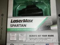 Lasermax Spartan SPS-C-G mit 120 Lumen Licht und grünem Laser