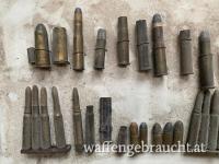 Munitionskonvolut für Sammler