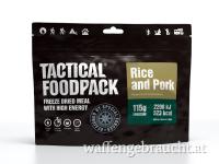 Tactical Foodpack Reisgericht mit Schweinefleisch