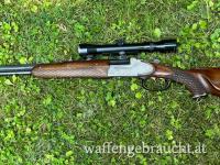 Doppelbüchse FERLACH HAUPTMANN cal 7x65 + 222 Bergstutzen (Gutachten 5900 Euro)