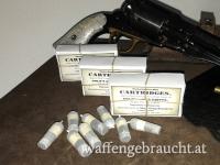 Catridges/Munition .44 VL Papierpatronen f. Perkussions- Vorderlader  Revolver