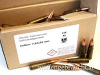 WIEDER VERFÜGBAR - SURPLUS AK MUNITION 7,62X39 123 GRS 8 G FMJ 1000 STK SURPLUS AK MUNITION 