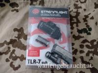 Streamlight TLR-7 sub für Glock 43X MOS / 48 MOS / 43X Rail / 48 Rail Waffenlampe Weaponlight