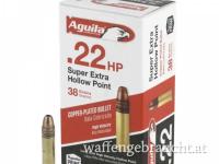 AGUILA .22LR SUPER EXTRA HOLO POINT HP 38GR. COPPER-PLATED 1.000 STÜCK *Aktion* | www.waffen.shopping