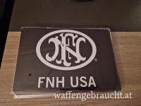 Blechschilder FN USA, Browning, Mossberg