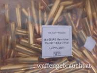 PPU 8X56 RS Mannlicher 208 GRS 13,5G FMJ  100 STK .  (Steyr M95)