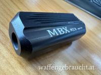 MBX Kompensator 9mm 1/2x36 - Mündungsbremse - inkl. Zubehör