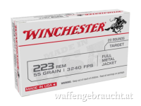 Winchester .223 Rem. 55 Grain FMJ 1000 Schuss LAGERND