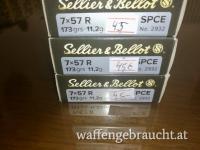 Sellier & Bellot im Kaliber 7x57R SPCE mit 11,2g/173gr