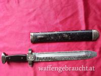 DRK "Deutsches Rotes Kreuz" Hauer 1938 mit original Patina! Dolch Faschinenmesser Säbel