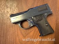 Walther Modell 1, Erste Ausführung „Patent angemeldet“ 6,35 Brow.