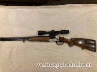 Bockbüchsflinte Haim 222 Magnum 16/70 meopta 3,5-10x44
