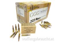 .223 Rem GGG M193 55gr FMJ im Karton - auf Lager !