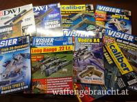 Visier, Caliber, DWJ, Visier Special etc Waffenzeitschriften und Literatur