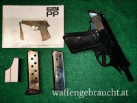 Walther PP 7,65   -    Original Schachtel und Bedienungsanleitung (Auch tausch möglich.)