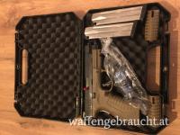 HS Pistole SF19 4.5"  9 mm Luger, FDE/black, Full size