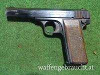 FN Pistole Mod. 1910/22 - Kal. 7,65 - original WK 2 mit den Holzgriffschalen  sehr guter Zustand