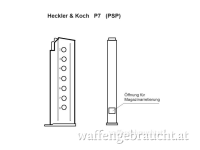 MAGAZIN für Heckler & Koch P7 (PSP)