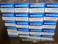 Magtech 9mm Luger Subsonic mit 9,52g/147gr