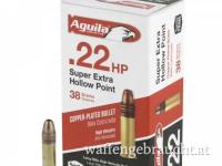 AGUILA .22lr Super Extra Holo Point HP 38gr. Copper-Plated 1.000 Stück *Aktion* | www.waffen.shopping