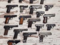 Gebrauchte Taschenpistolen CZ, FN, Walther, Frommer, Mauser, Beretta...