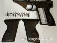Pistole Mauser HSc Griffstück, 7,65mm
