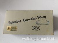 Ur Altes Feinstes Gewehr Werg Aus den 1945-1950 ger Jahren Orig Verpackt