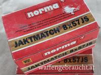 NORMA Jaktmatch 8x57 JS FMJ  8,0g / 123gr