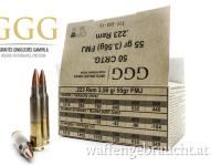 ''Aktion'' .223 Rem GGG 55gr FMJ 1000 Stk.