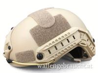 Taktischer Helm aus ABS-Kunststoff in Sandfarben - Neu!