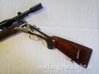 Ferlacher Hahnbockbüchsflinte    " Exklusive Ausführung " Kal. 5,6x52 R - Schrotkaliber 16