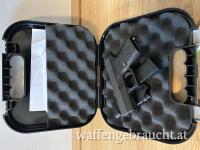 Glock 43 inkl Tritium Sights & Black Trident Holster