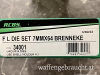 RCBS F L DIE Matrizenset mit Nummer 34001 für das Kaliber 7x64mm Brenneke