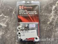 Hornady Bullet Comparator Kit und Basic Insert Set mit 7 Einsätzen für Messschieber