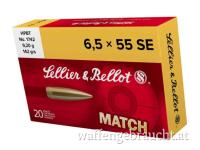 Aktion: Patronen S&B Match 6,5x55 SE HPBT, 142 gr
