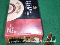 Aktion: Patronen FEDERAL Premium .220 Swift, v-shock 52 gr