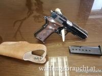 VERKAUFT! Llama im Kaliber 9mm kurz mit zweitem Magazin und Holster